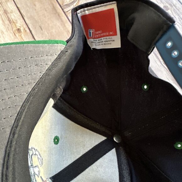 Vintage Notre Dame Fighting Irish NCAA SnapBack Hat Twins Enterprise - Picture 5 of 5